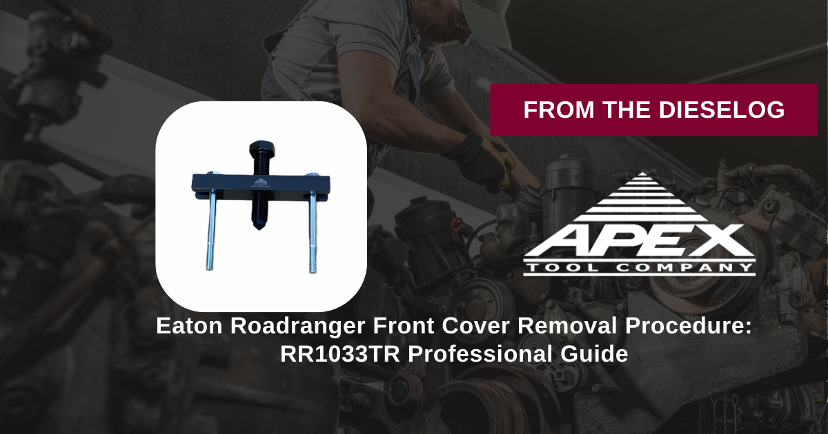 Eaton Roadranger Front Cover Removal Procedure: RR1033TR Professional Guide